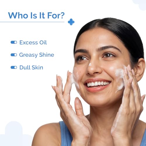 The Derma Co Oil-Free Daily Face Wash with Hyaluronic Acid 3.38oz