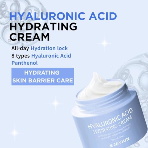 JAYJUN Hyaluronic Acid Hydrating Cream 50g - Lightweight Moisturizer