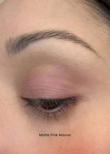 M2U NYC Matte Pink Mauve Liquid Eyeshadow – Quick Drying, Buildable Formula