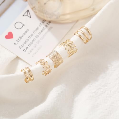 20 Pcs Gold Hair Braid Clips - Metal Alloy Jewelry for Braids & Dreadlocks