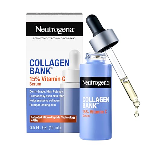 Neutrogena Collagen Bank 15% Vitamin C Face Serum - 0.5 fl oz