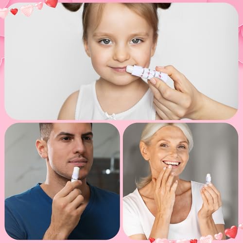 Dansib 24 Pack Dance Themed Lip Balms for Girls - Ballet Party Favors