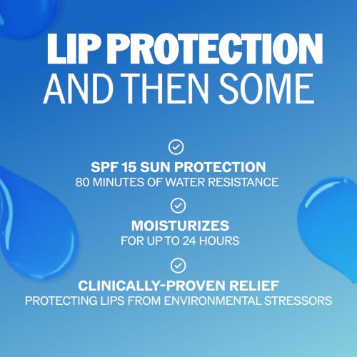 ChapStick Moisture Lip Balm SPF 15 - 4 Count Pack, 0.15 Oz Each