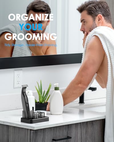 Guard Combs & Shaver Stand Kit for OBlade QP Series Trimmers - 9 Piece