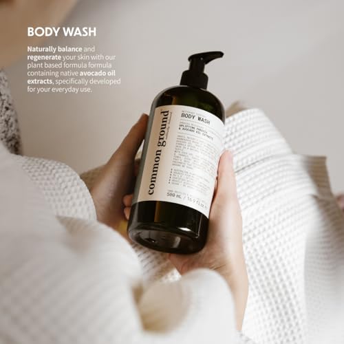 COMMON GROUND Botanical Freesia Moisturizing Body Wash 16.9 Fl Oz for Sensitive Skin