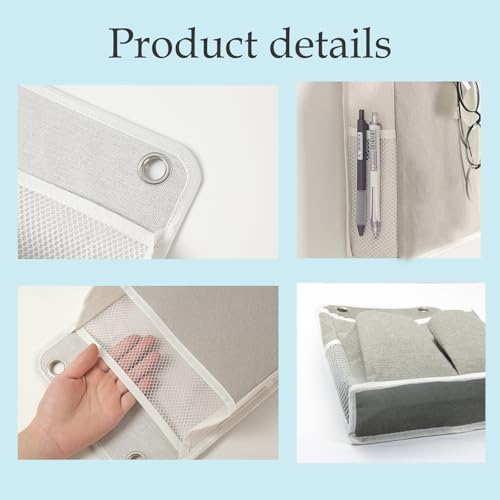 Over The Door Hanging Organizer - Multi-Pocket Wall Storage for Home & Office
