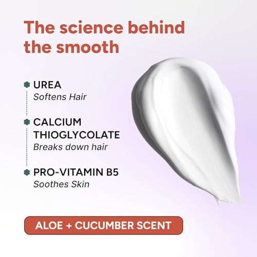 Bye Bye Bush by OYO ? Hair Removal Cream for Women Private Area, Bikini Line, Inner Thighs & Armpits, Sensitive Skin Formula, 65% Naturally Derived, Fast Acting Aloe Cucumber ? 5 fl oz