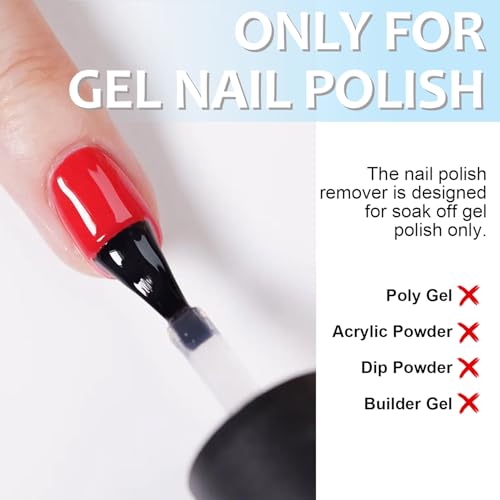 HiLemon Gel Polish Remover 15ml with Cuticle Oil & Nail File