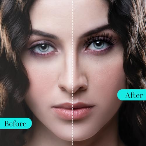 AMZGIRL Fluffy Lash Clusters A-3040D, D Curl Individual Eyelash Extensions