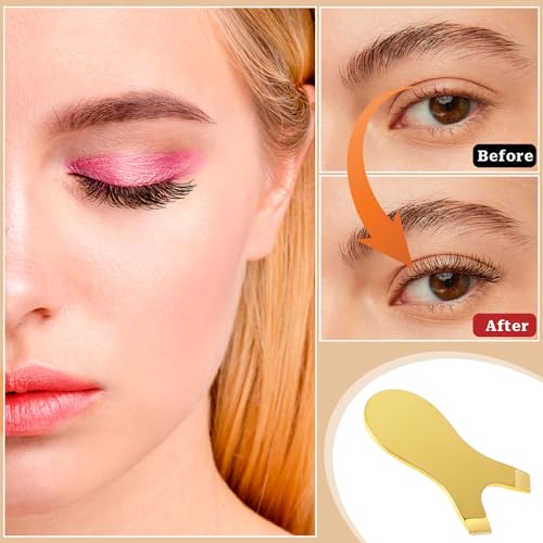 Mozeat Lens Mini Y Shape Eyelash Comb Tool - Stainless Steel
