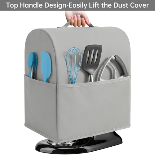 Dust Cover for Kitchenaid Stand Mixer - Water-Resistant with Pockets