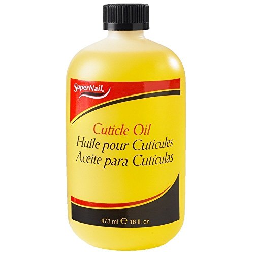 SuperNail Professional Cuticle Oil 16 Fl Oz - Nail Care for Natural & Enhanced Nails, Pack of 1