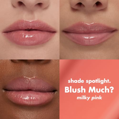 e.l.f. Sun Boss Lip Gloss SPF 25 - Blush Much? Tinted High-Shine Lip Moisturizer