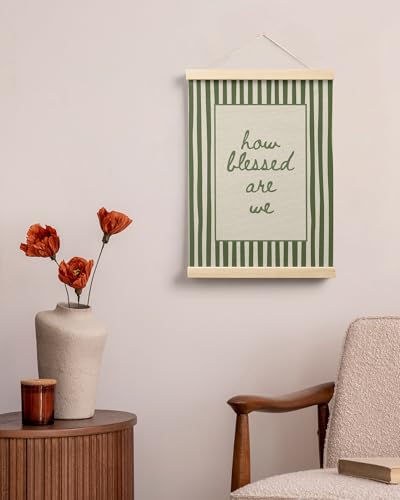 How Blessed Are We Christian Wall Art - 12x16 Framed Canvas