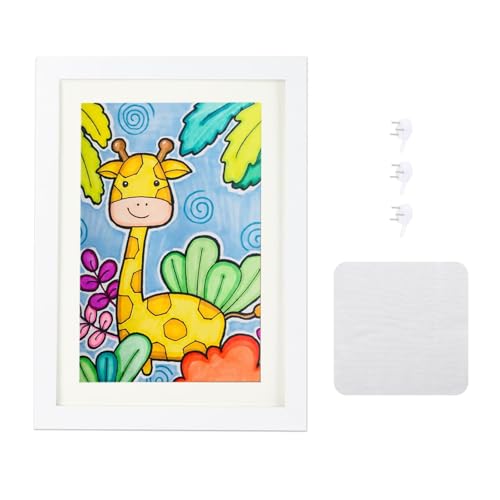 Kids A4 Art Frame - Front Opening, Holds 150 Artworks, Multi-Display