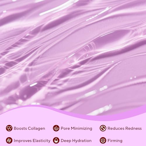 Nityrliv Collagen Face Mask - 4 Pack Deep Hydrating Overnight Mask