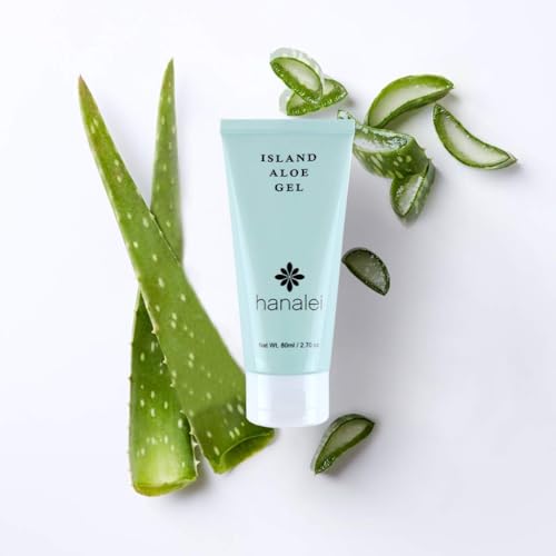 Hanalei Aloe Gel Travel Size – Soothing After-Sun Moisturizer, 2.7 oz