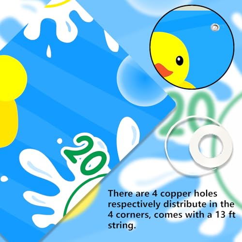 Ducky Duck Toss Game Banner - Fun Party Decoration for Kids