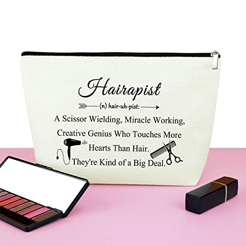 Mxrymvu Hairdresser Appreciation Gift Makeup Bag 0790_NO2 for Women, Cosmetology, Hair Stylist Present