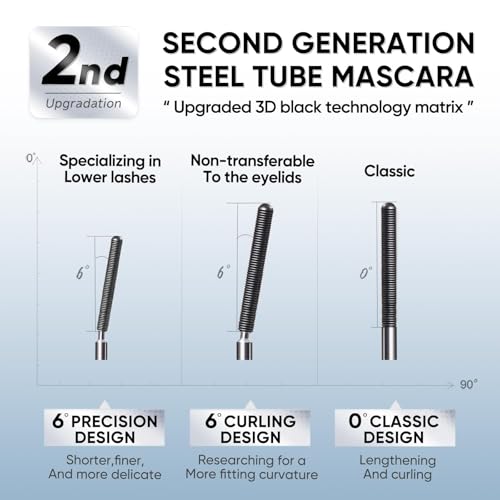 JUDYDOLL Waterproof Mascara - 3D Curling #02 Brown, 0.07 Fl Oz