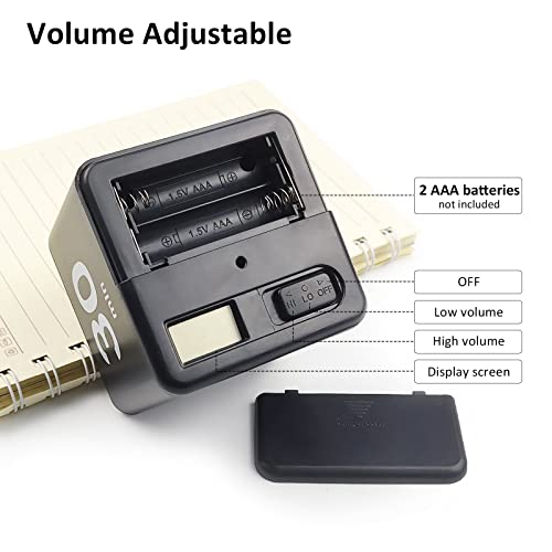 Feilifan Flip Cube Timer for Cooking, Study, and Work - 15/20/30/60 Min