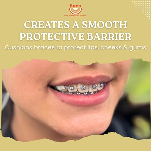 Orthodontic Wax for Braces - Natural & Organic Pre-Cut Pieces