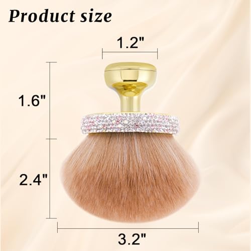 UNIMEIX Gold Extra Large Body Makeup Brush for Self Tanner