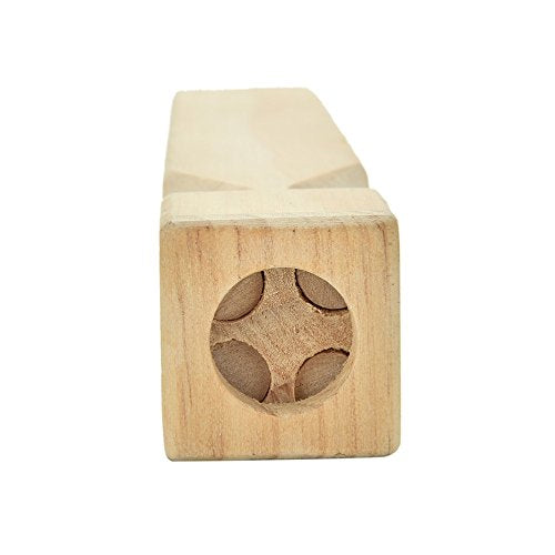 Tvoip Wooden Train Whistles Set - 2 Pack Educational Toy