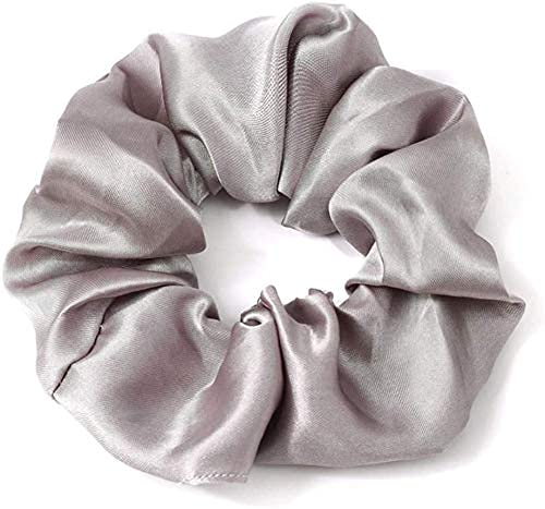 Le Trésor 6 Pack Satin Silk Scrunchies - No Damage Hair Ties