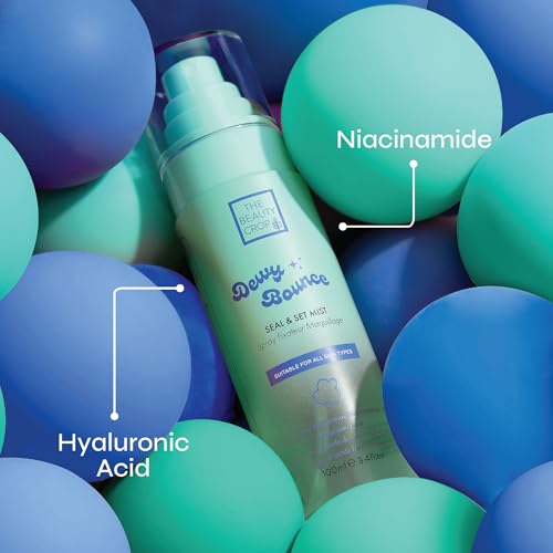 The Beauty Crop Dewy Bounce Seal & Set Mist - Hydrating Makeup Spray