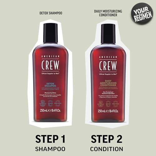 American Crew Detox Shampoo for Men, Citrus Mint, 8.45 fl oz