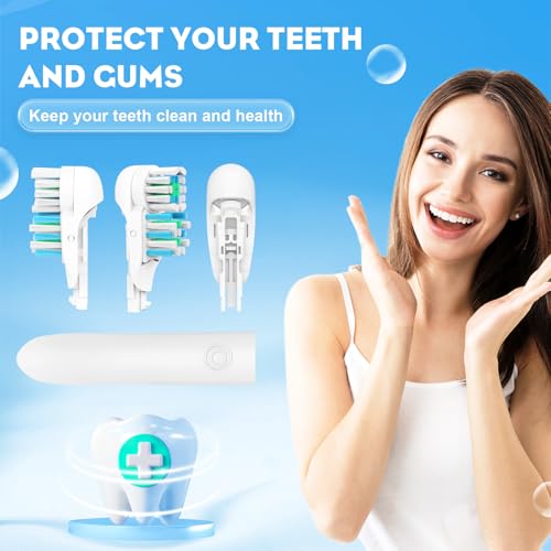 8-Pack Replacement Toothbrush Heads for Oral-B Electric Toothbrushes