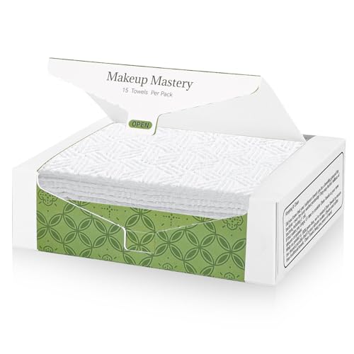 Disposable Face Towels Travel Size - 15 Count