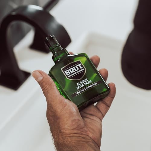 Brut Classic After Shave for Men - Refreshing & Soothing 5 oz