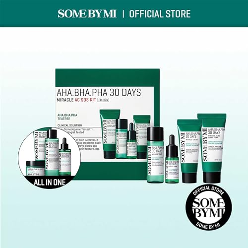 SOME BY MI AHA BHA PHA 30 Days Miracle AC SOS Skin Care Starter Kit