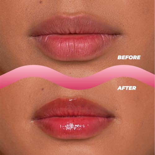 Vitamasques Strawberry Lip Butter Balm - Hydrating Peptide Treatment