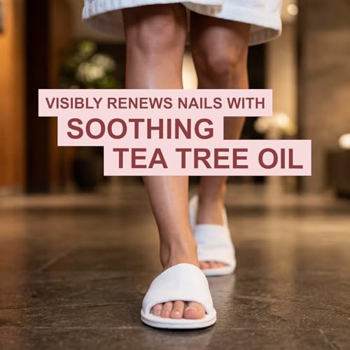 Kerasal Renewal Nail Repair Solution with Tea Tree Oil for Discolored and Damaged Nails, 0.33 Oz (Pack of 1)