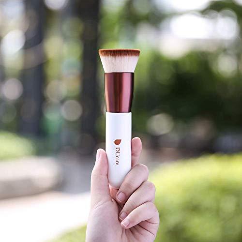 DUcare Flat Top Kabuki Foundation Brush Set - 2pcs