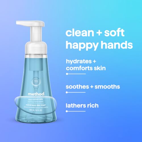Method Foaming Hand Wash, Sea Minerals, 10 fl oz - 3 Pack