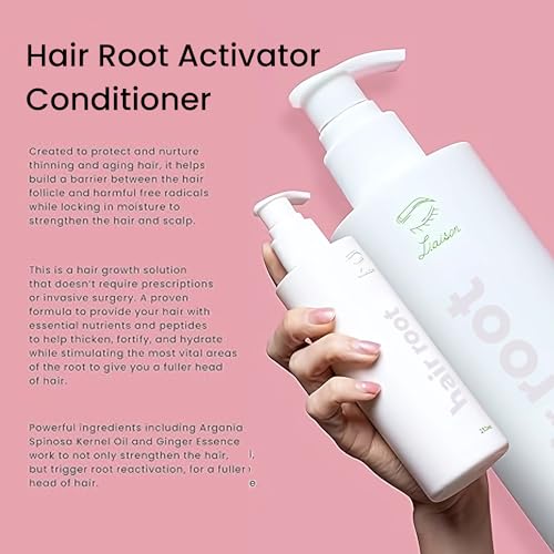 Liaison Hair Root Activator Conditioner 8.45 Fl Oz – Thickening & Volumizing for Fine Hair