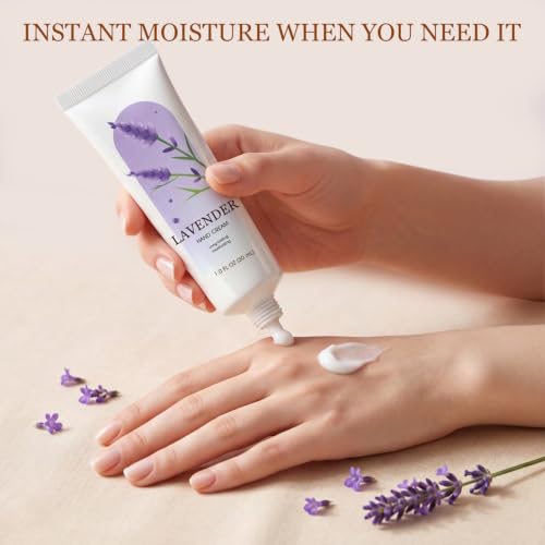 BODY & EARTH White Hand Cream Set 30 Travel Size Lotions with 10 Scents