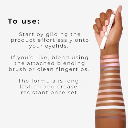 Honeybee Gardens Instant Shadow Stik - Twinkle Pink Shimmer Cream Eyeshadow