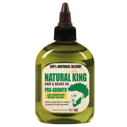 SFC Natural King Pro-Growth Beard & Hair Oil with Jamaican Black Castor Oil 7.1 oz