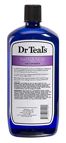 Dr Teal's Lavender Foaming Bath & Melatonin Lotion Gift Set