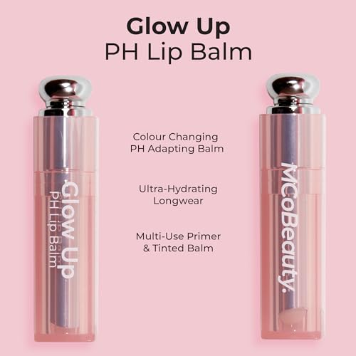 MCoBeauty Glow Up pH Color Changing Tinted Lip Balm - Hydrating Sheer Pink Finish