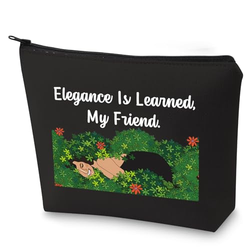 Elegance Is Learned Makeup Bag - RHONY Inspired Cosmetic Pouch