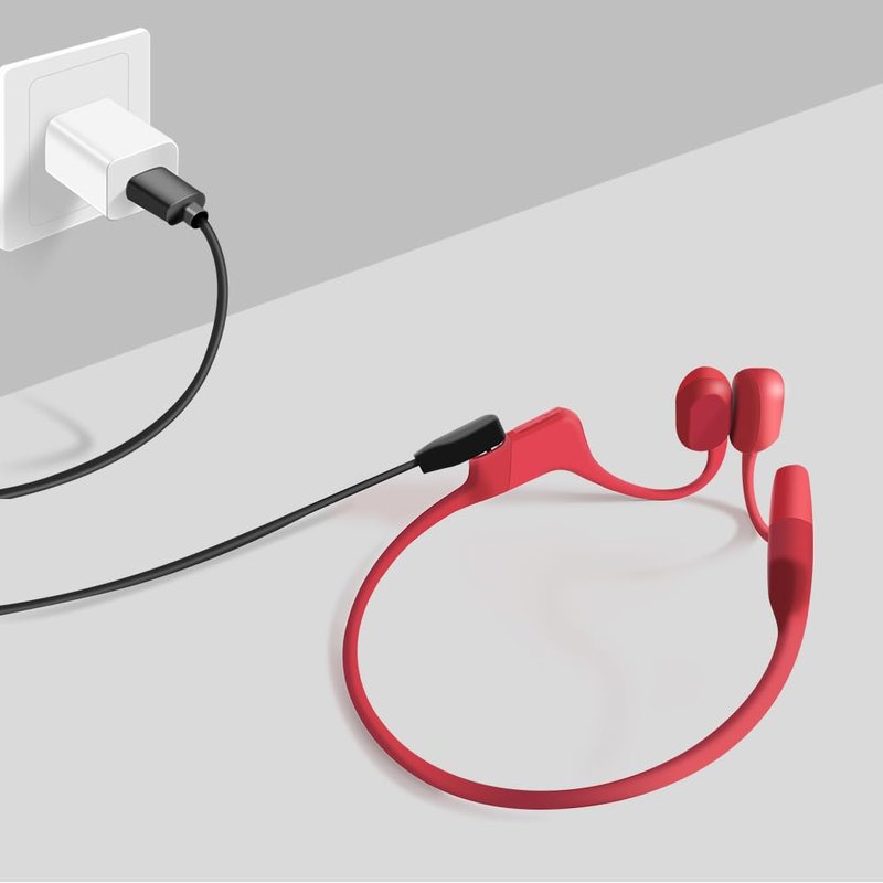 MQDITH Charging Cable Compatible with AfterShokz OpenSwim Pro, USB Charger Cord Replacement Compatible with Shokz Open Swim Pro/S710 Headphones [2 PCS]