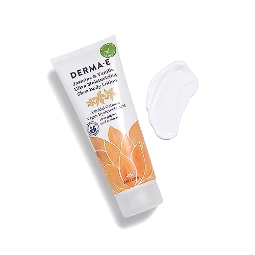 Derma E Jasmine & Vanilla Ultra Moisturizing Body Lotion 8 oz