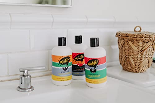 MiiiNE! Kids 3-in-1 Tear-Free Shampoo, Conditioner & Body Wash - Apple Scented, 12oz