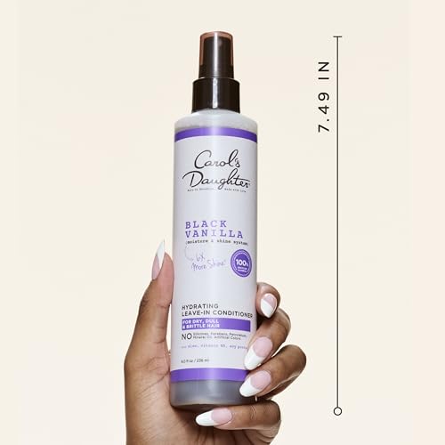 Carol's Daughter Black Vanilla Leave-In Conditioner - 8 Fl Oz for Curly & Wavy Hair